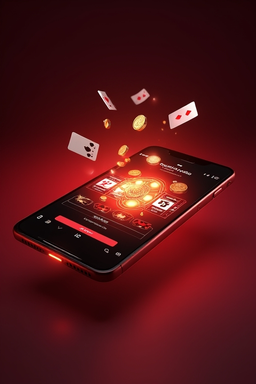 Smartphone mit Starcasino App